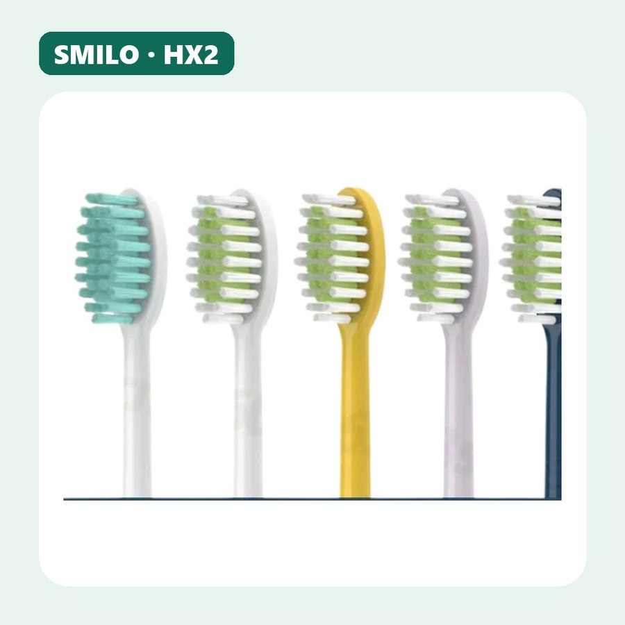 Đầu bàn chải NITESA cho máy Philips Sonicare HX2 – bộ 1, 2, 4 đầu