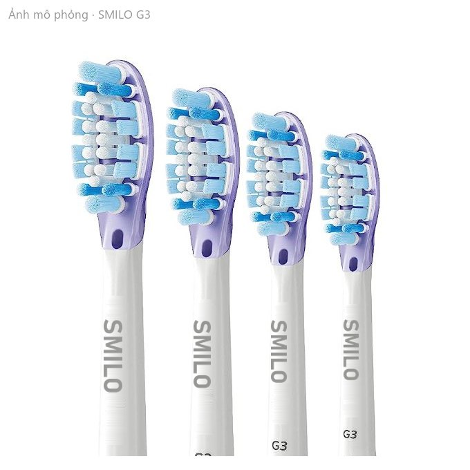 Đầu bàn chải NITESA cho máy Philips Sonicare – kiểu G3, chăm sóc nướu toàn diện (ảnh mô phỏng)