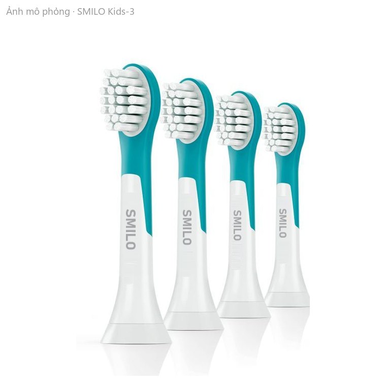 Đầu bàn chải NITESA cho máy Philips Sonicare – kiểu Kids cho bé 3+ và 7+ (ảnh mô phỏng)